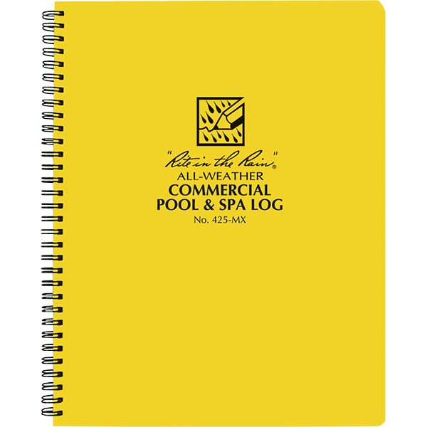Commercial Pool and Spa Maintenance Log
