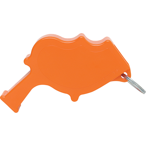 Storm professional lifeguard whistle has an extremely loud tone that can be heard under water. Used by the U.S. Military and many police departments.
