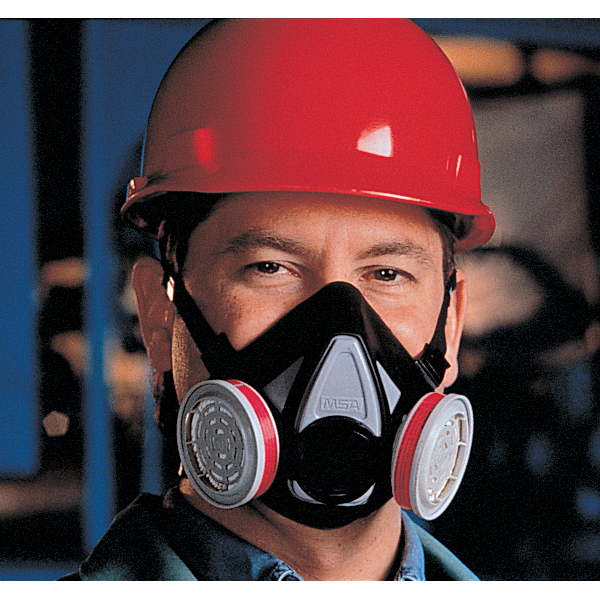 Advantage 200 respirator is an economical air-purifying half-face mask.