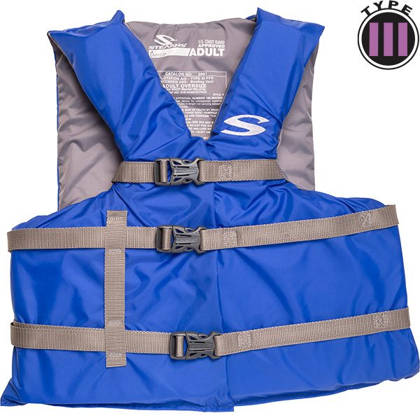 USCG Approved Adult Oversize Universal Classic Life Vest