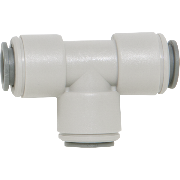 Replacement quick-connect tee fitting for Stark commercial swimming pool filters.