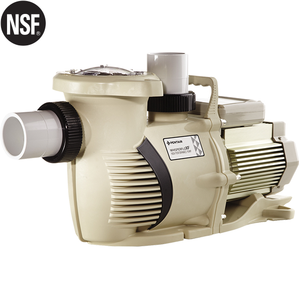 WhisperFloXF high performance, light commercial swimming pool pumps were developed using the most advanced engineering to produce the highest efficiency.