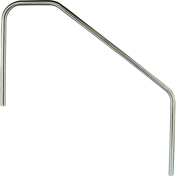 T-304 Stainless Steel Standard 3-Bend Swimming Pool Stair Rails