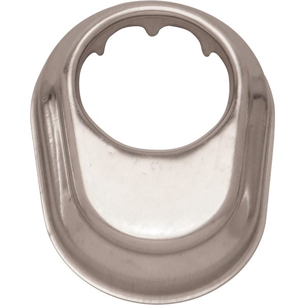 1.90 in Paragon Stainless Steel Keyhole Escutcheon for Pool Ladders