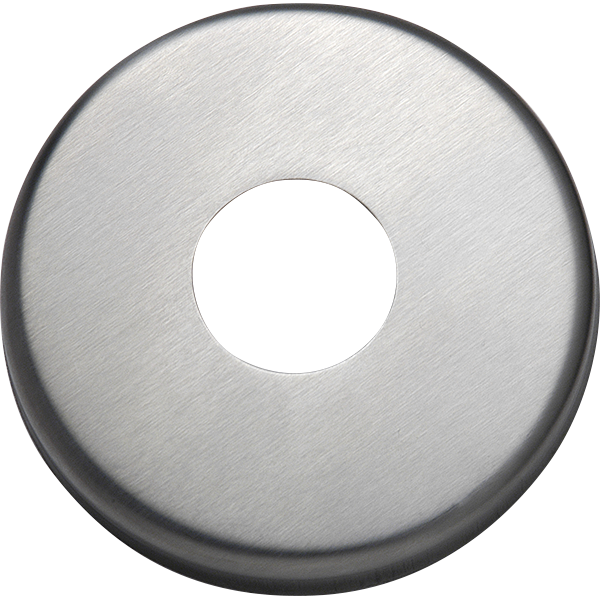 1.50 inch Round Stamped Stainless Steel Pool Deck Escutcheon Plate
