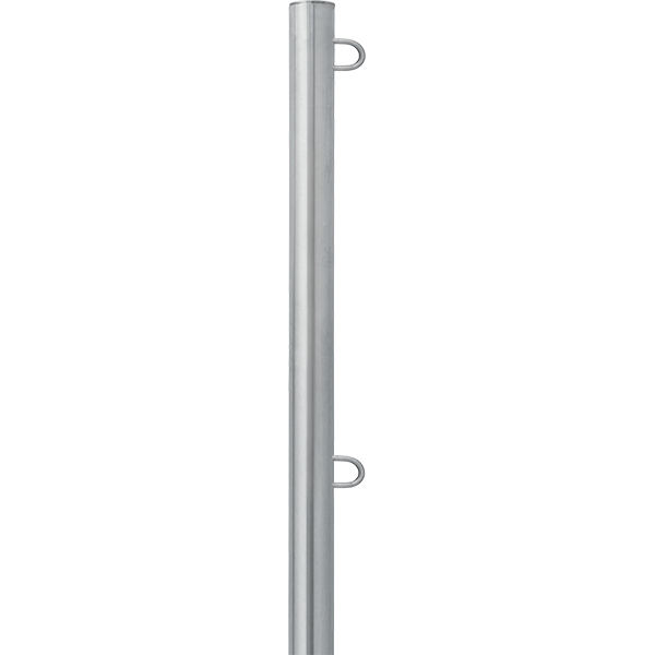 4 Foot T-304 Stainless Steel Barrier Stanchion Post