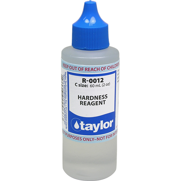 Taylor Swimming Pool Replacement Test Reagent R-0012 Hardness - 2 oz