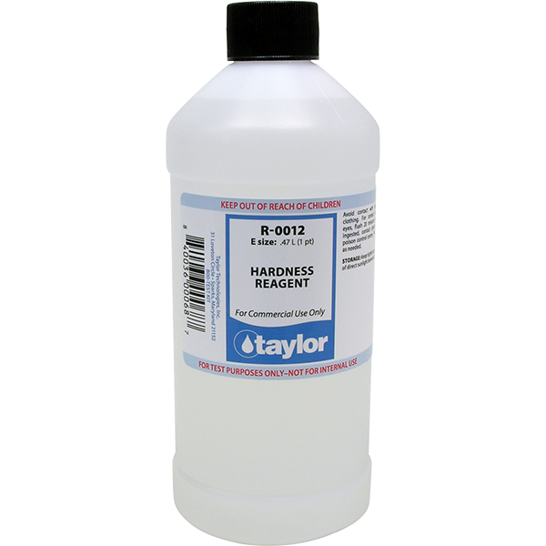 Taylor Swimming Pool Replacement Test Reagent R-0012 Hardness - 1 pint