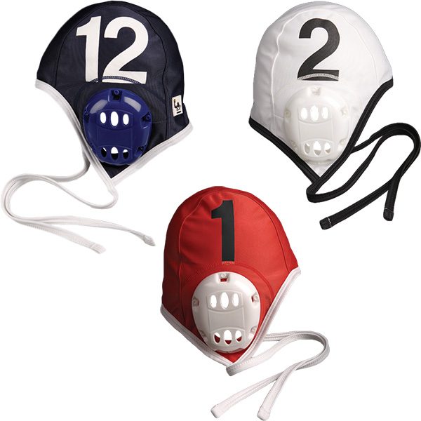 Water Polo Caps Set with Two Goalie Caps