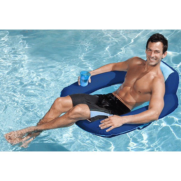 Spring Float Pool Sunseat Floating Swimming Pool Reclining Chair