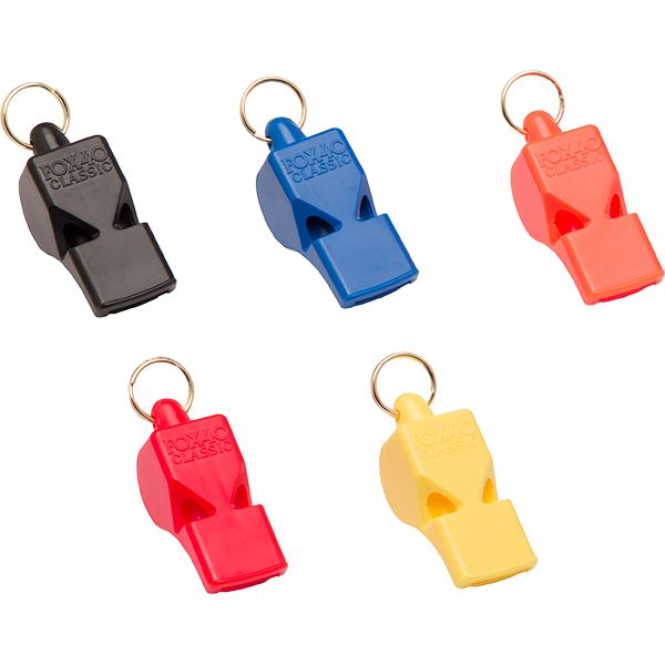 Fox 40 classic whistles are the standard choice for referees and coaches and are used by rescue professionals worldwide. Fox 40 whistles are easy to blow self-purging.