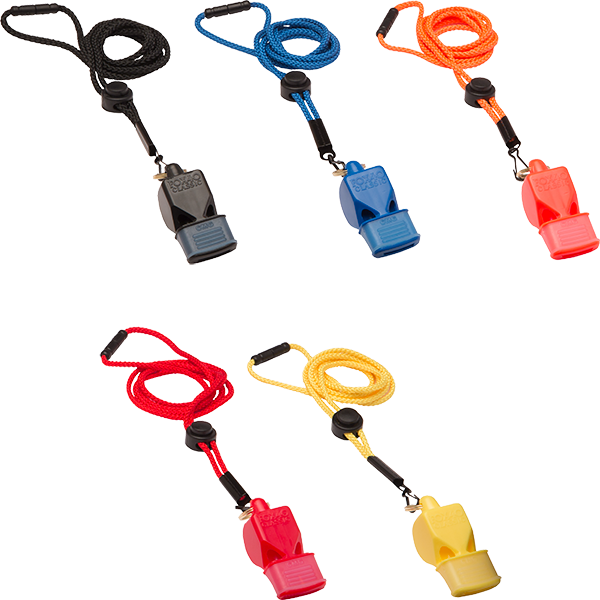 Fox 40 Classic CMG-cushioned mouth grip whistle with lanyard has a thermoplastic mouth grip that provides superior grip and cushioned protection for teeth.