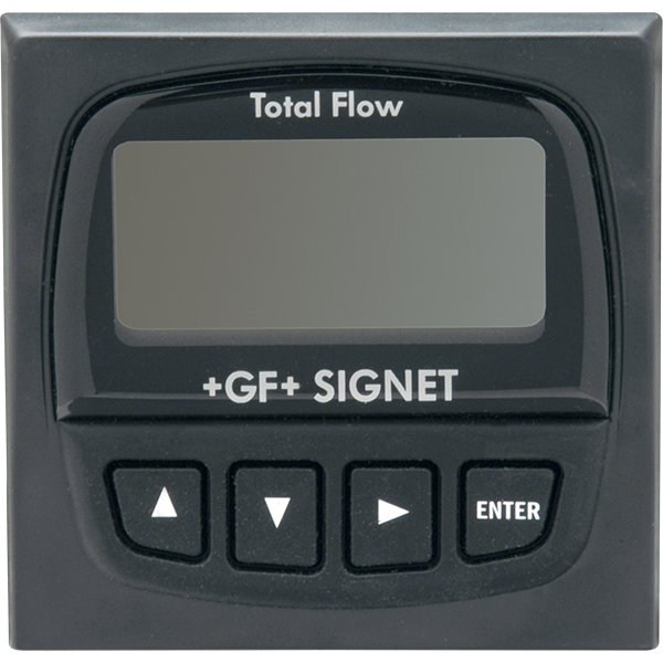Signet 8150 self-powered digital flow meter package with Signet 515 flow sensor.