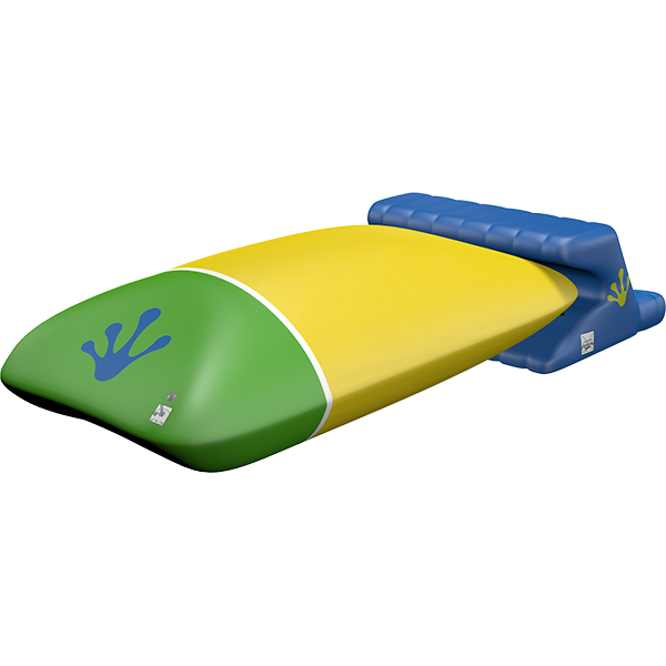 3-D rendering of Wibit Flip modular inflatable play product.