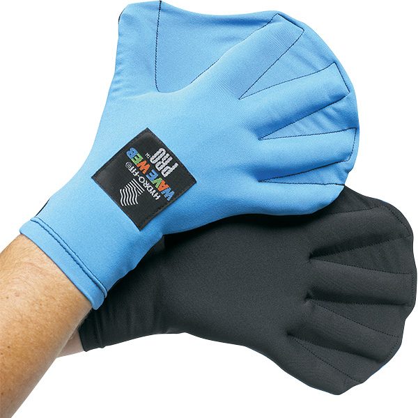 Hydro-Fit Wave Web Pro Aquatic Resistance Training Workout Gloves