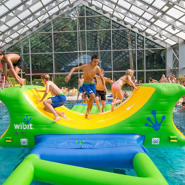 Wibit Half Pipe Modular Play Inflatable - Commercial Swimming Pool Inflatable