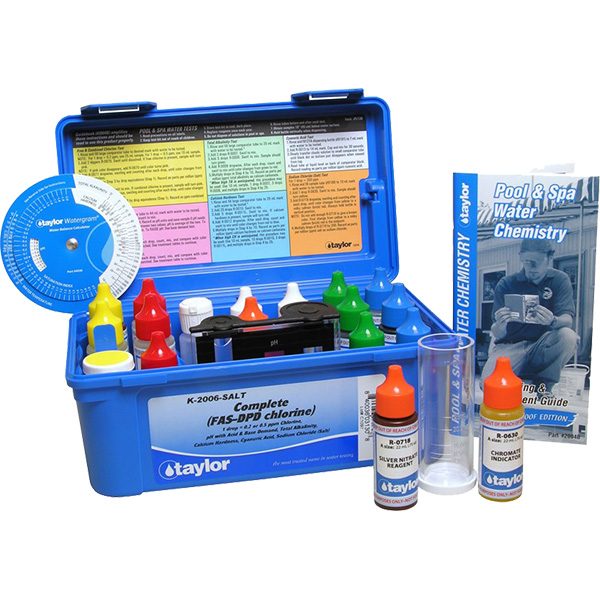 Taylor Complete FAS-DPD Chlorine Plus Salt Pool Test Kit #K-2006-SALT