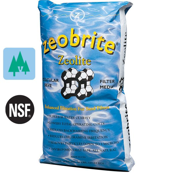 Zeobrite Molecular Sieve Swimming Pool Filtering Media