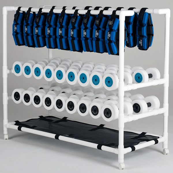 Hydro-Fit System 18 with Mini Cuffs Complete In-Water Aquatic Fitness System
