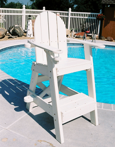 Tailwind Recycled Plastic Lifeguard Chair with 30