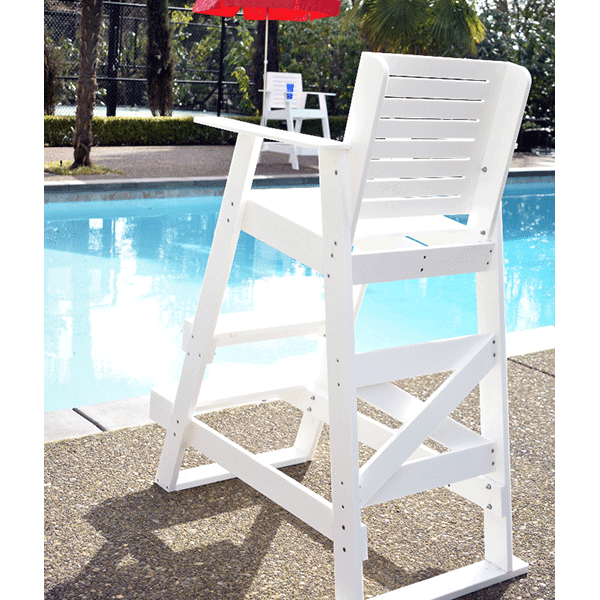 S R Smith 42 Inch Hdpe Plastic Portable Sentry Lifeguard Chair