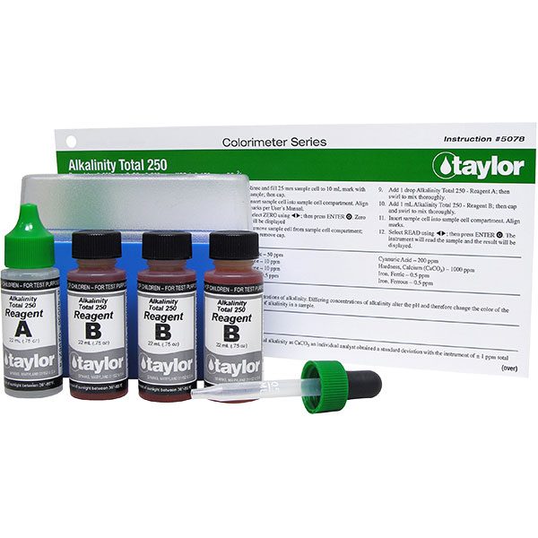Taylor TTi 2000 Colorimeter Total Alkalinity Reagent Pack K-8024