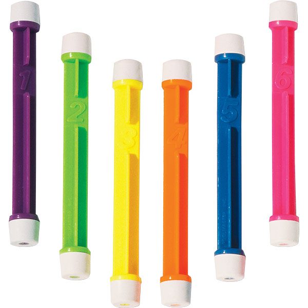 Brightly Colored Gaint Water Batons PVC-Vinyl Swimming Pool Toys