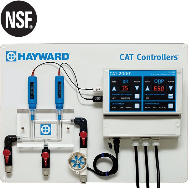 Hayward CAT 2000 swimming pool chemical controller professional package.