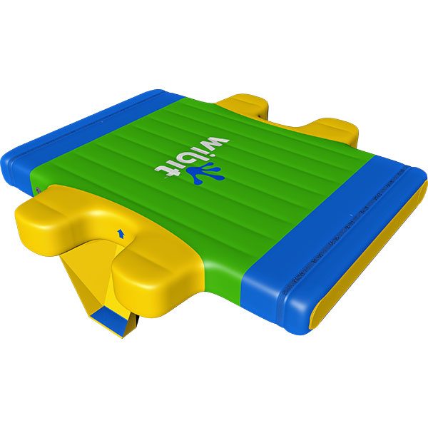 3-D rendering of Wibit Base SUS modular inflatable play product.