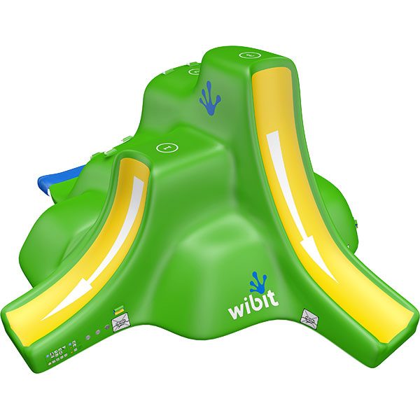 3-D rendering of Wibit Rock modular inflatable play product.