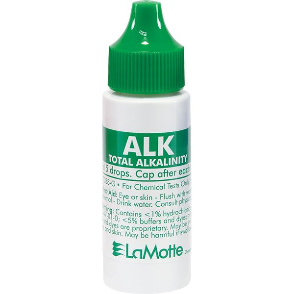LaMotte replacment pool water total alkalinity indicator test reagent 7039 - 30 ml.