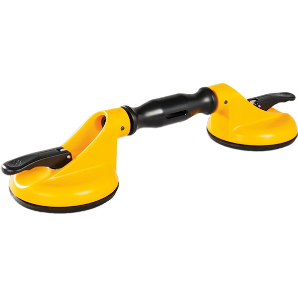 Manually operated double suction cups for anchoring Wibit pool inflatables.