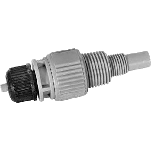 Replacement 3/8" threaded injector for both Flex-flo standard and digital chemical metering pumps.