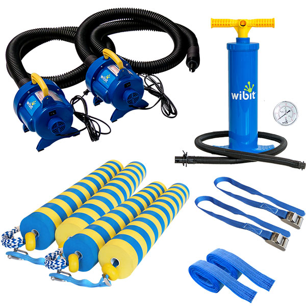 WibitKids accessory kit basic for commercial pool inflatable combinations