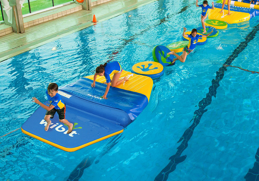 Wibit Wiggle Bridge 6 Non-Modular - Commerical Swimming Pool Inflatable