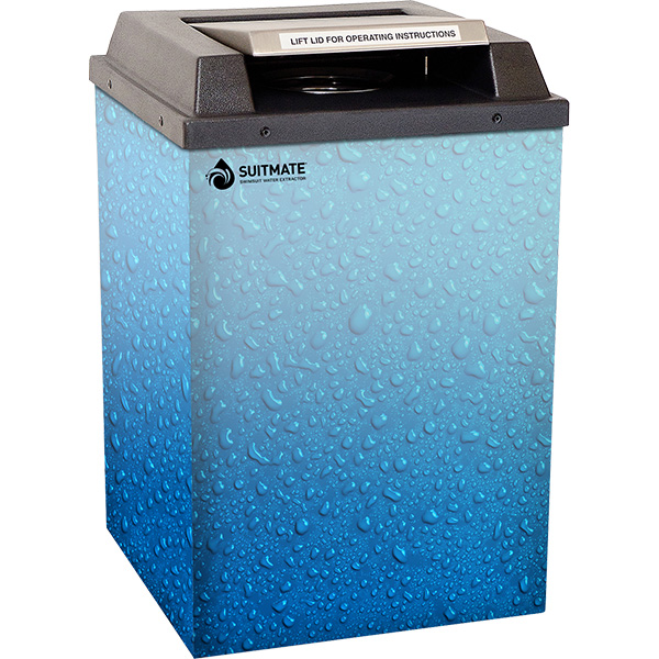 SUITMATE Select program lets you to customize the outer case of your Suitmate swimsuit spin dryer to to blend-in or stand-out as desired for your facility.